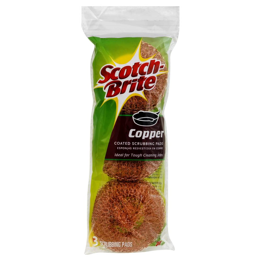 Scotch-Brite Copper Coated Scrubbing Pads (3 ct)