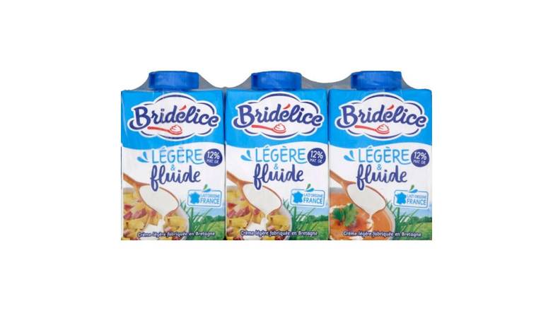 Bridélice - Crème fluide stérélisée uht 12% de mg (3 pièces)