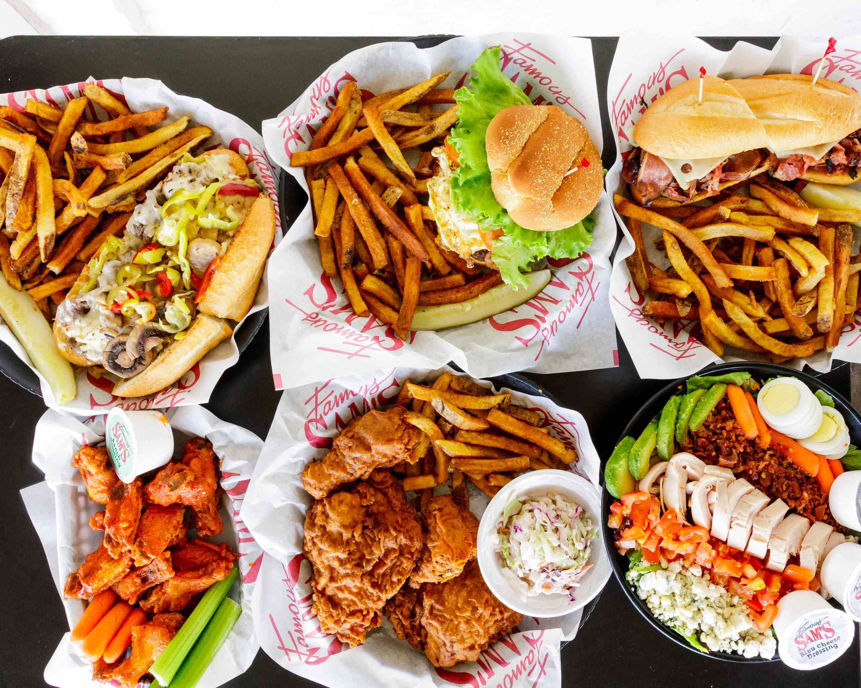 Order Famous Sam's (Golf Links & Kolb) - Menu & Prices - Tucson