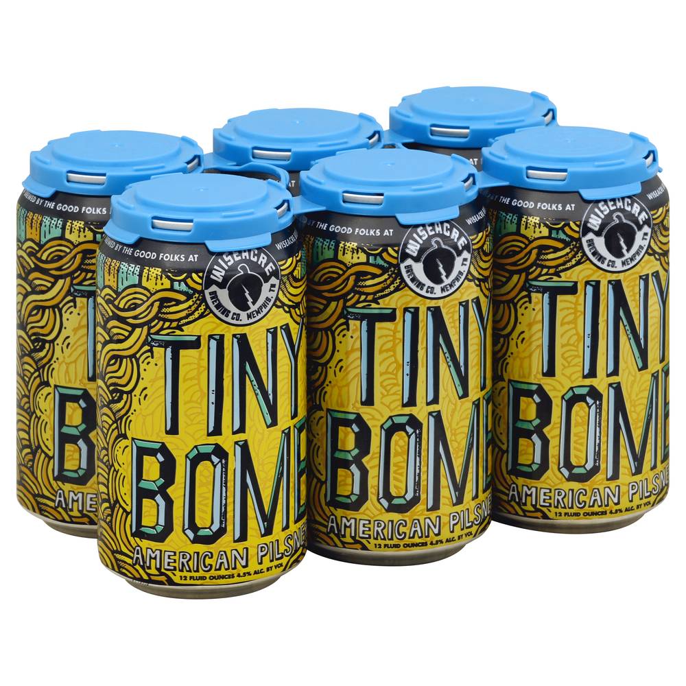 Wiseacre Tiny Bomb Pilsner (6x 12oz cans)