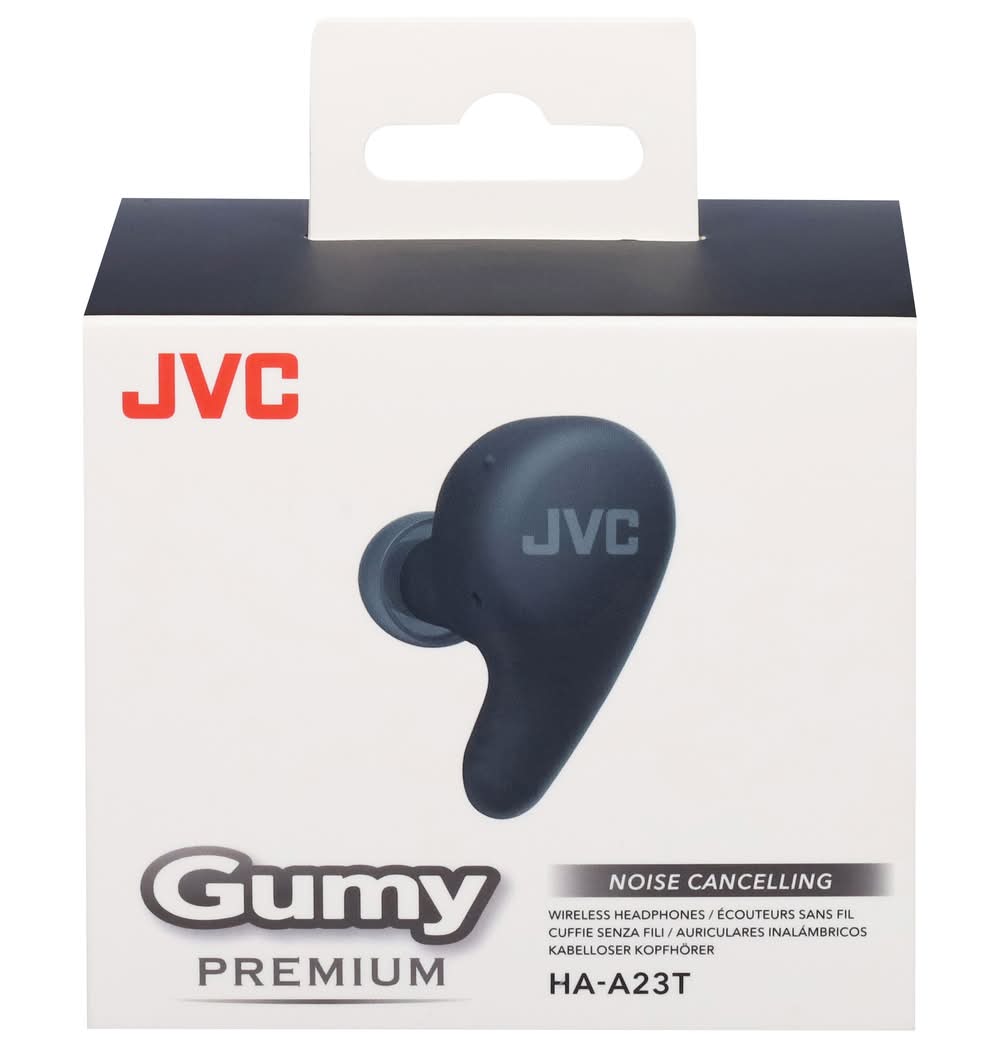 JVC Gumy Noise Cancelling Premium Wireless Headphones Ha-A23t