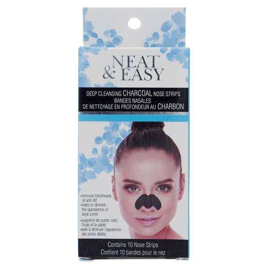 Neat & Easy NEAT & EASY Deep Clean Nose Strips, 10Pk (10 strips)