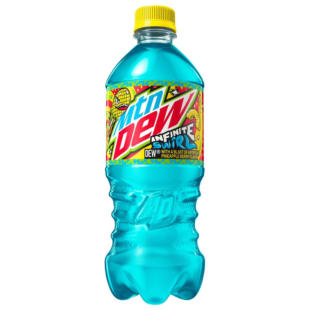 Mtn Dew Infinite Swirl Pineapple Berry Dew (20 fl oz)