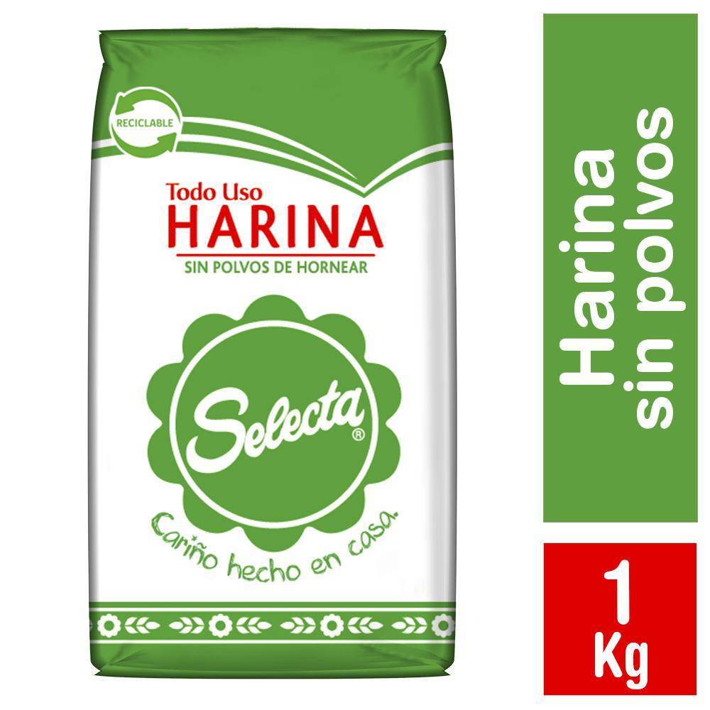 Selecta · Harina sin polvos de hornear (1 kg)