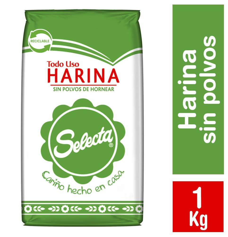 Selecta · Harina sin polvos de hornear (1 kg)