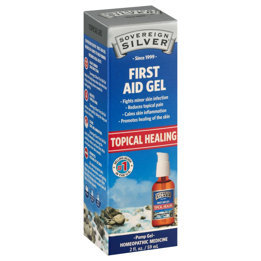 Sovereign Silver Topical Healing First Aid Gel