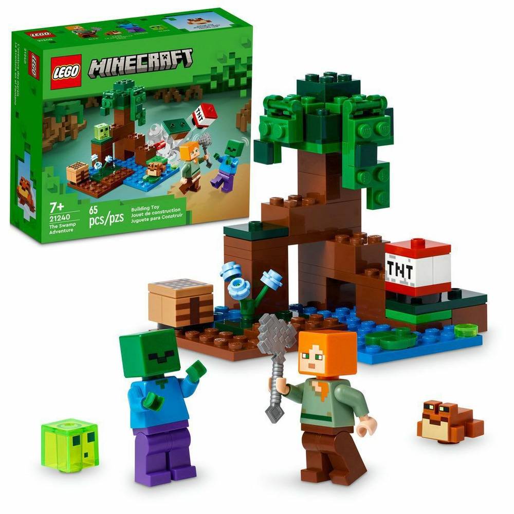 Lego minecraft la aventura en el pantano 21240