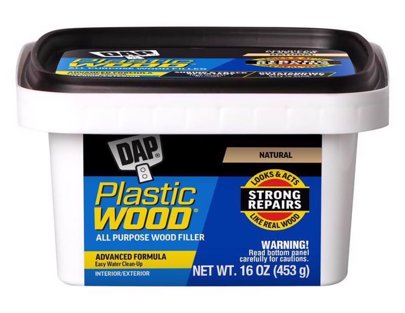 Dap Plastic Wood Natural Wood Filler 16 Oz