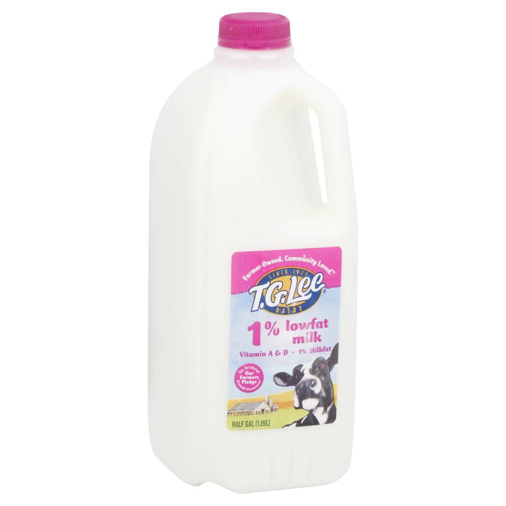 T.G. Lee 1% Lowfat Milk (0.5 gal)