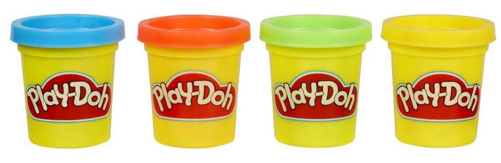 Play-Doh · Masas mini - Surtido (4 un)