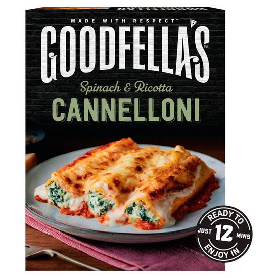 Goodfella's Spinach & Ricotta Cannelloni 400g