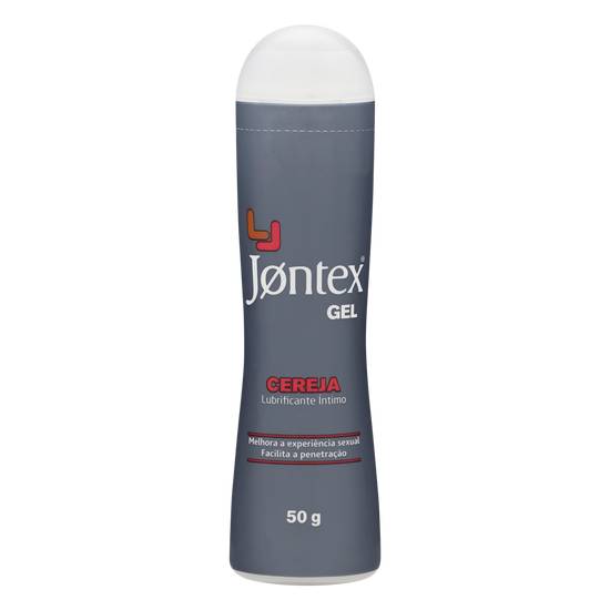 Jontex gel lubrificante cereja 3 em 1 (50g)