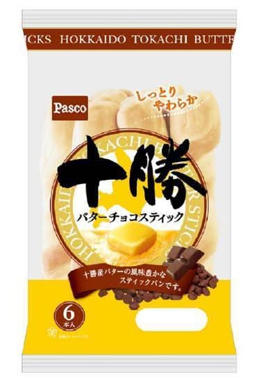 敷島製パン パスコ 十勝バターチョコスティック (6 入)