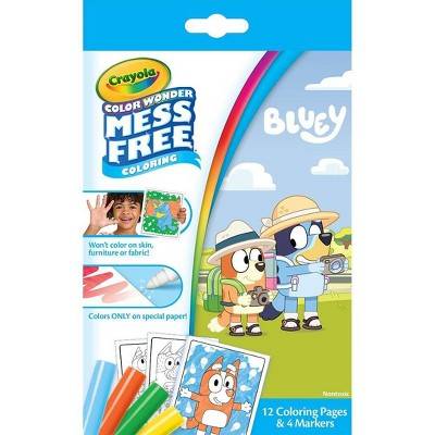 Crayola Color Wonder Bluey Mini Box Set (16 ct)