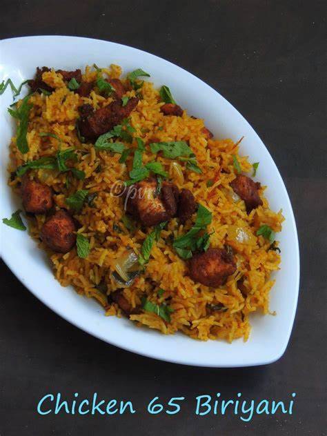 Chicken 65 Biryani (G)