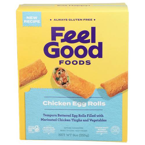 Feel Good Foods Chicken & Vegetable Egg Rolls