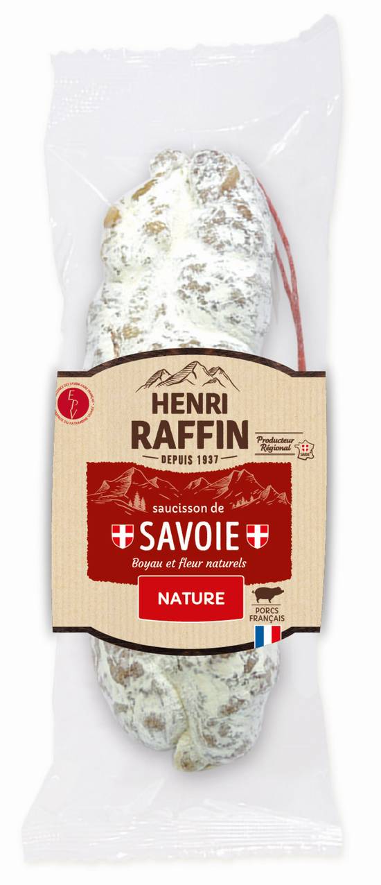 Henri Raffin - Saucisson sec nature de Savoie