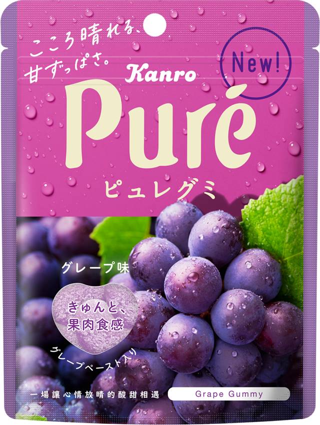 日本甘樂葡萄鮮果實軟糖