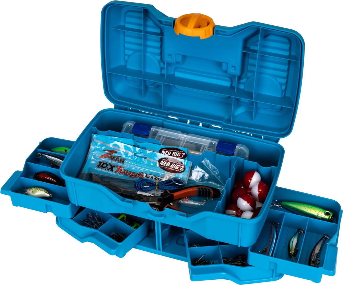Flambeau Outdoors NextGen 4/0 Medium Tackle Box (Blue Orange)