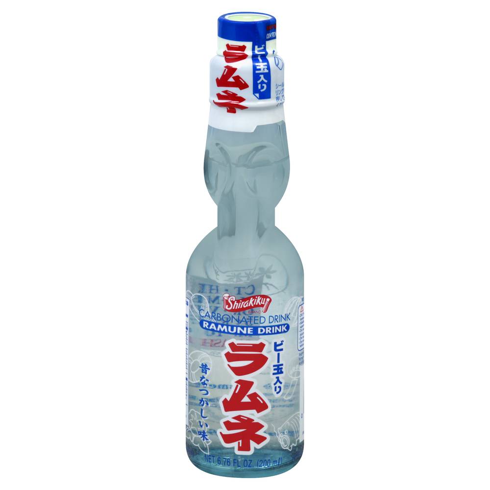 Shirakiku Ramune Carbonated Drink (6.76 fl oz)