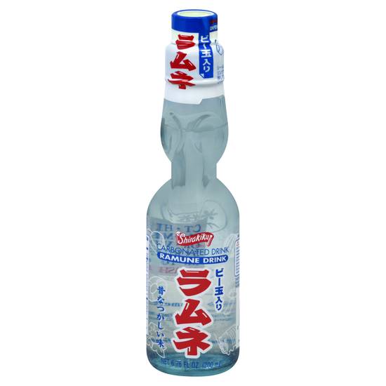 Shirakiku Ramune Carbonated Drink (6.76 fl oz)