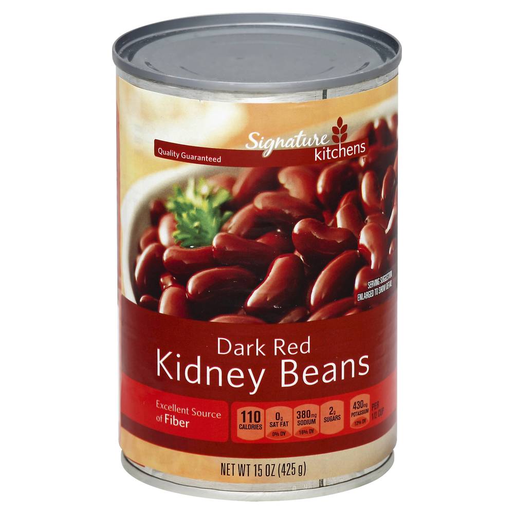 Signature Kitchens Dark Red Kidney Beans (15 oz)