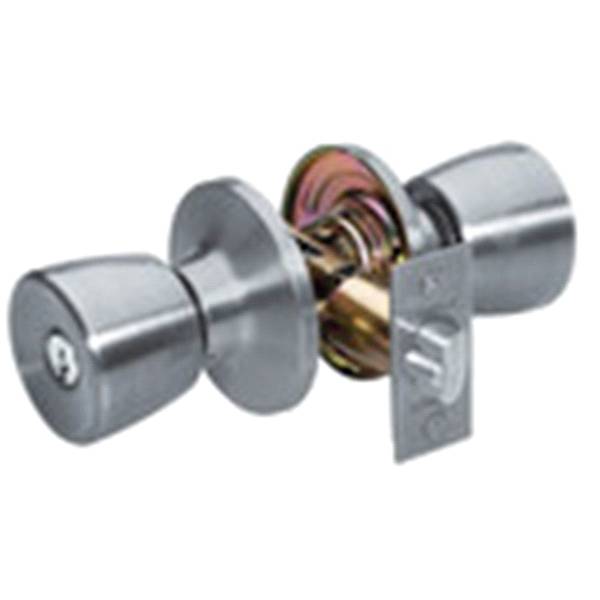 Master Lock Satin Nickel Tulip Keyed Entry Door Lock Tuo0115