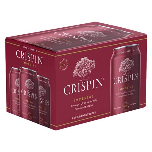 Crispin Imperial Cider 6pk 12oz Can 8% Abv