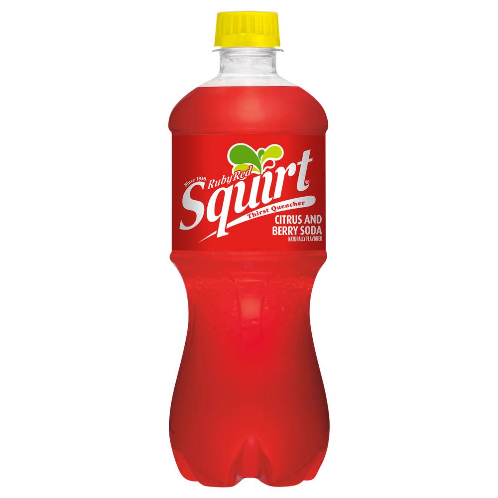 Squirt Ruby Red Soda (20 fl oz)