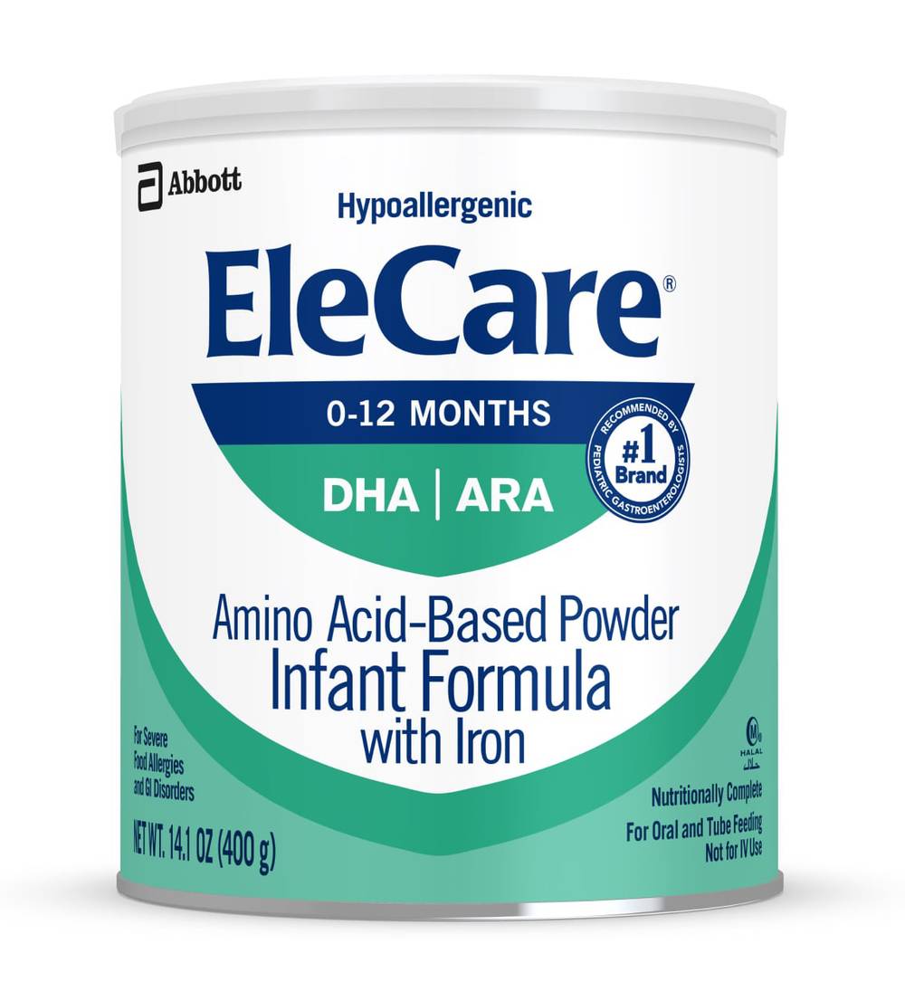 EleCare Amino Acid-Based Infant Formula With Iron (14.1 oz)