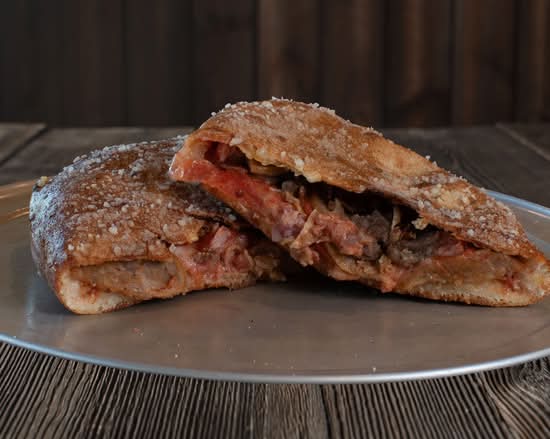 Meatasaurus Rex Calzone | Postmates