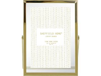 SHEFFIELD HOME 5 x 7 Metal Picture Frame, Gold (ST7A7157 GLD)