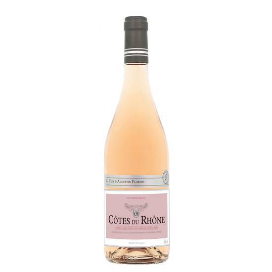 La Cave d'Augustin Florent - Vin rosé les pierrasques côtes du Rhône domestique (750 ml)