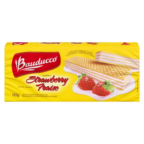 Bauducco Strawberry Wafers (165 g)