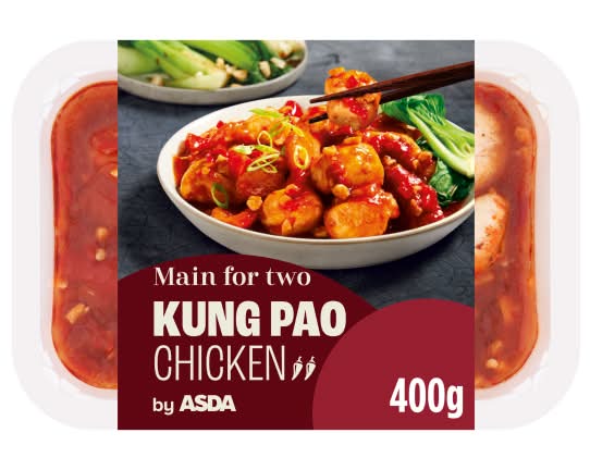 ASDA Kung Pao, Main For Two Chicken (400g)