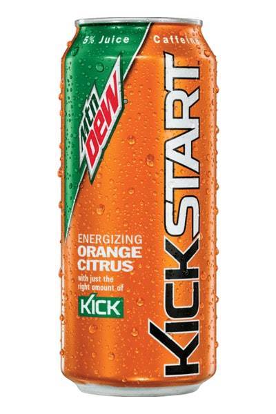 Mountain Dew Kickstarter Orange Energy Drink(16Floz)