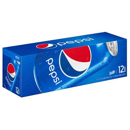 Order Pepsi Soda - 12.0 oz x 12 pack food online from Walgreens store, Danville on bringmethat.com