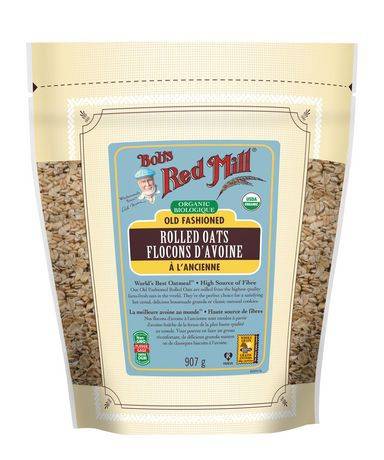 Bob's Red Mill Organic Oats Rolled Old Fashioned (907 g)
