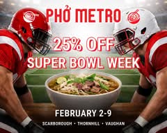 Pho Metro (Scarborough)