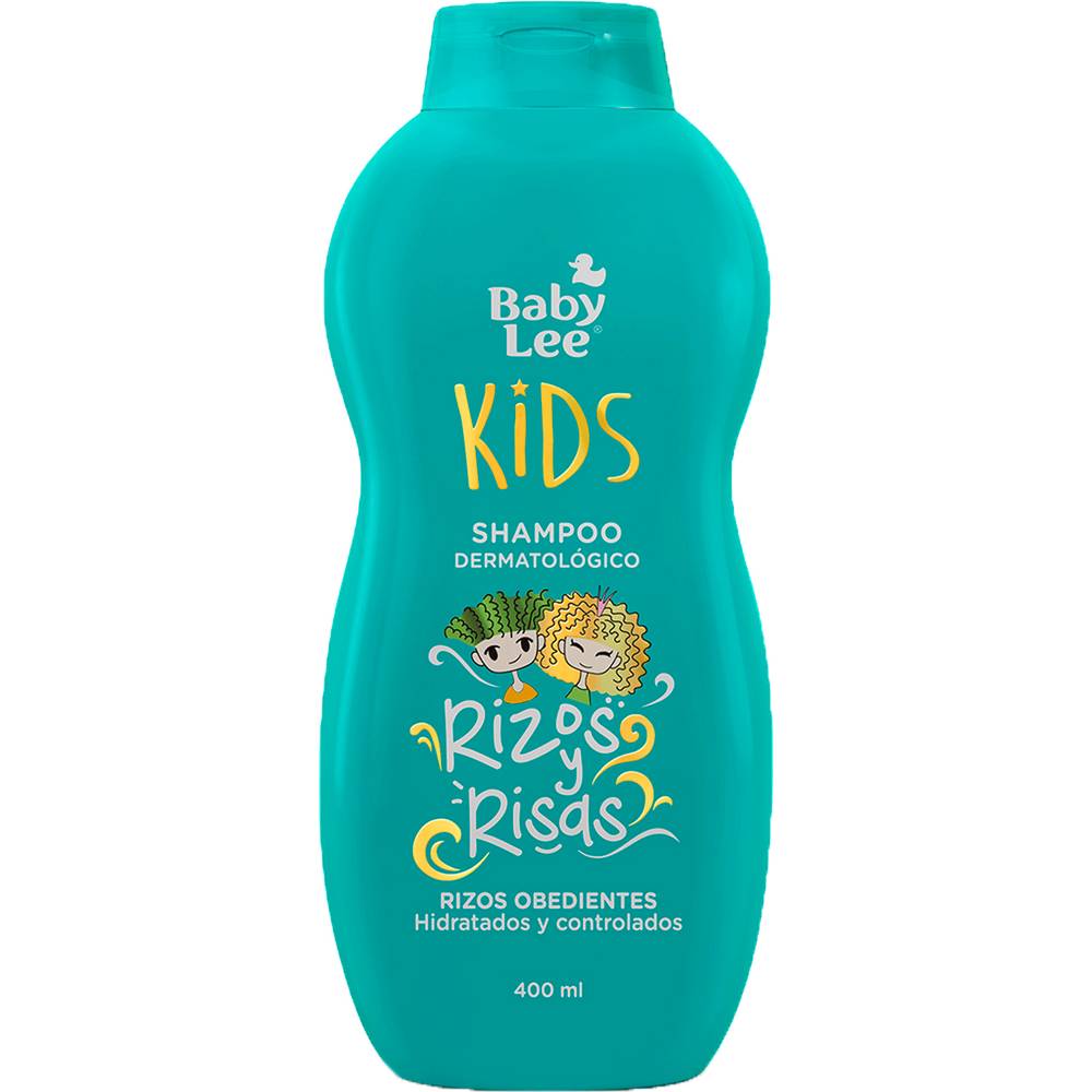 Baby lee shampoo rizos y risas (botella 400 ml)