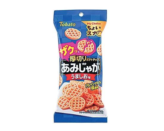 【菓子】東ハト ちょいスナあみじゃがうましお 40g