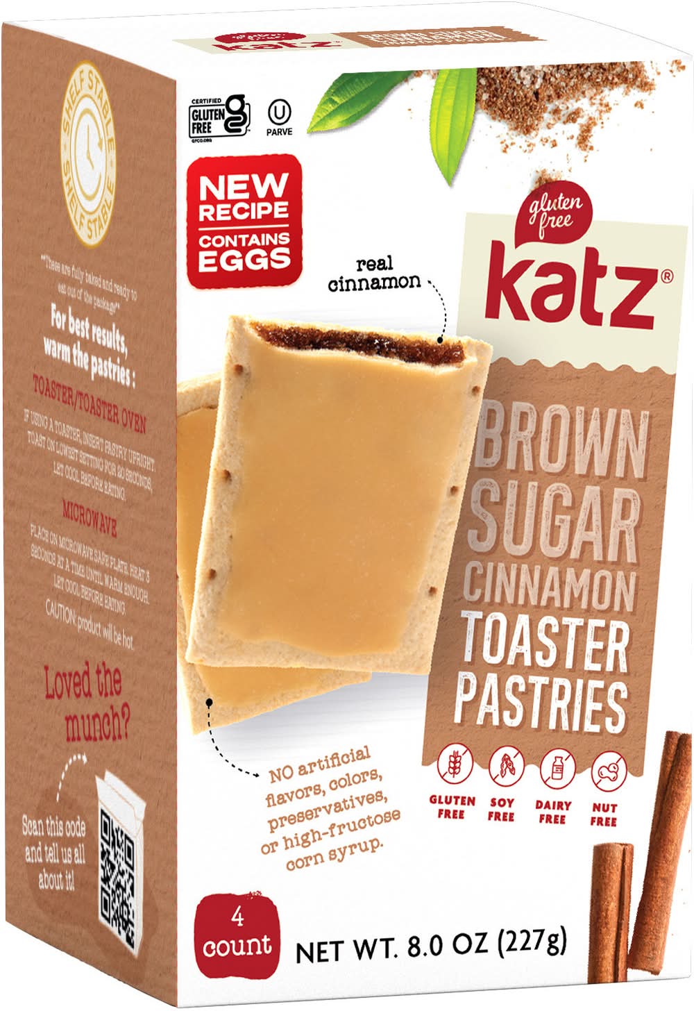 Katz Gluten Free Toaster Pastries (8 oz)