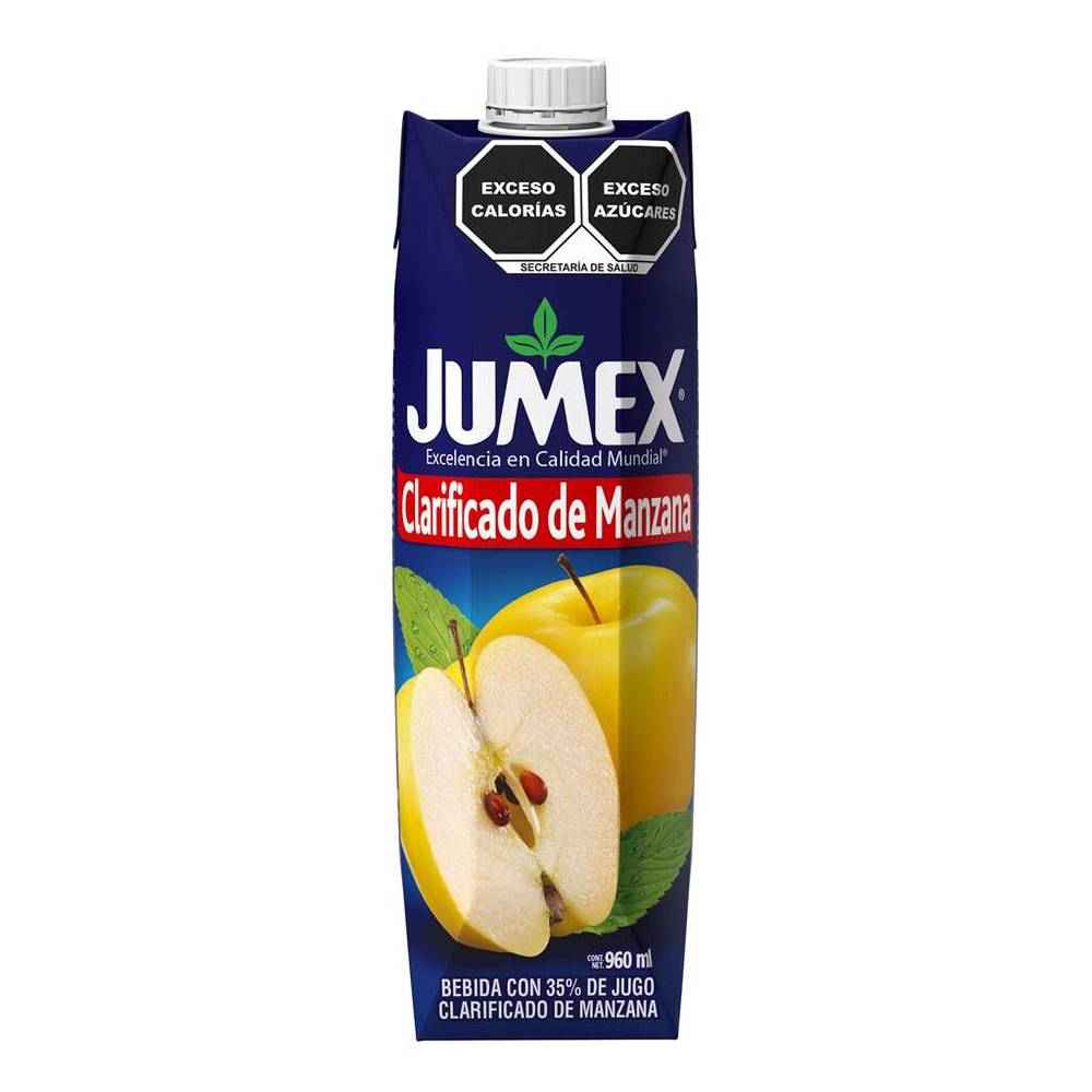 Jumex jugo clarificado de manzana (960 ml)