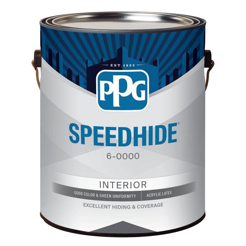 Ppg Speedhide Pro Ev Zero 1 Gal. Base 2 Flat Interior Paint