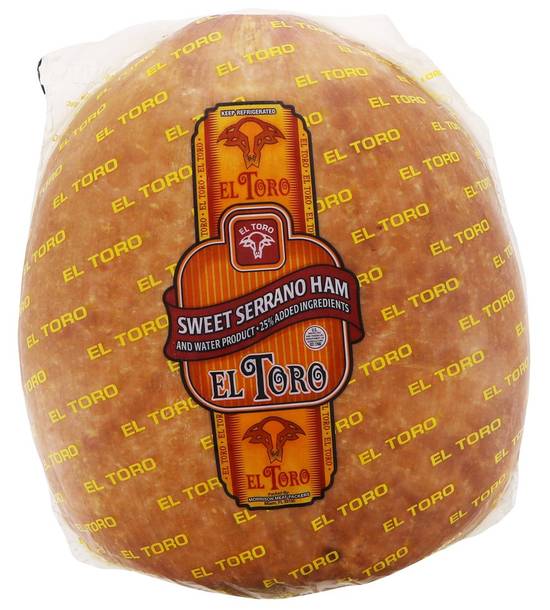 El Toro · Sweet Serrano Ham Sliced