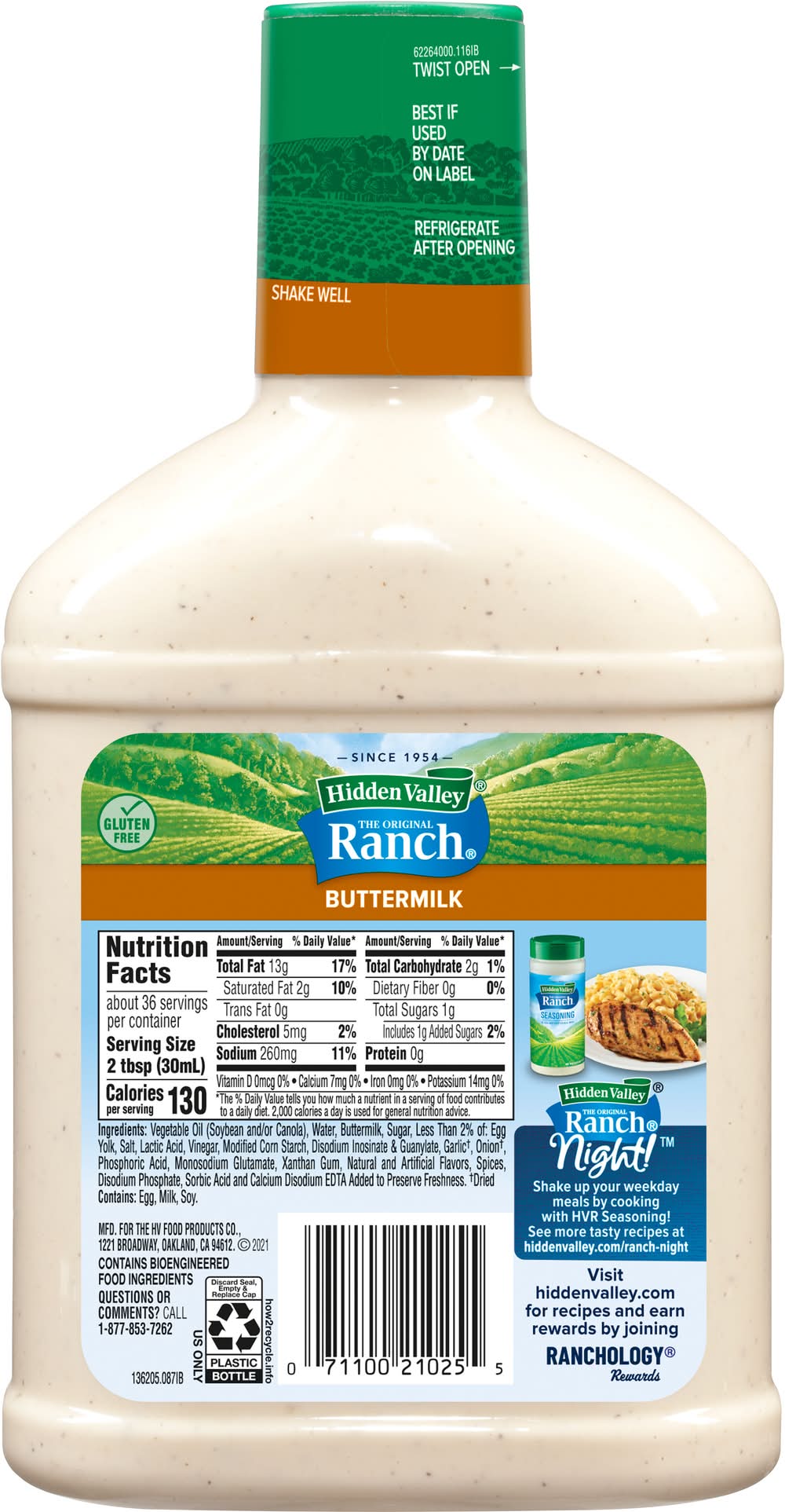 white christmas dresses Mrs. Taste Zero Sodium Ranch Dressing main image 0