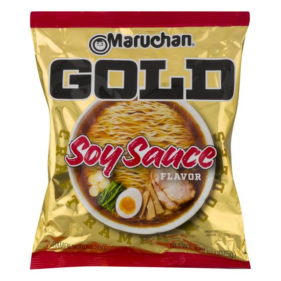Maruchan Gold Soy Sauce Flavor Ramen Noodle Soup (3.8 oz)