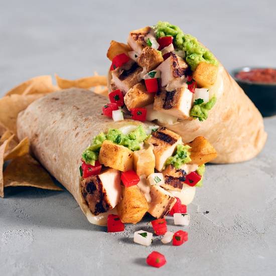California Burrito with Grilled All Natural Chicken