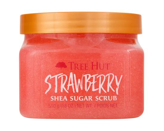 Tree Hut Shea Sugar Exfoliating Body Scrub Strawberry - 18 oz