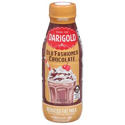 Darigold Old Fashion Chocolate 2 Percent Reduced Fat Milk - 14 Fl. Oz.
